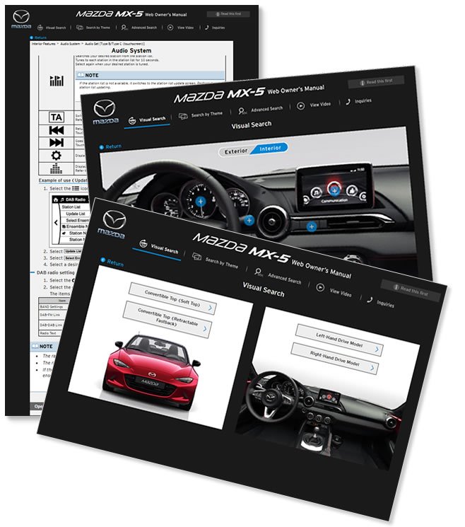 Pages from Mx-5 Owner's Manual