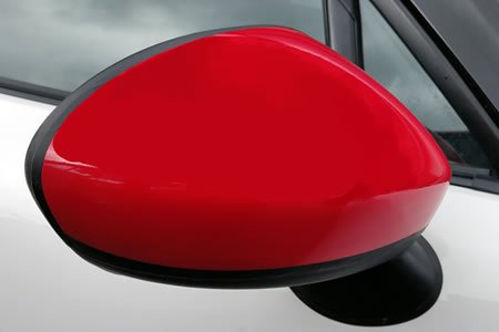 Wrapping the wing mirrors